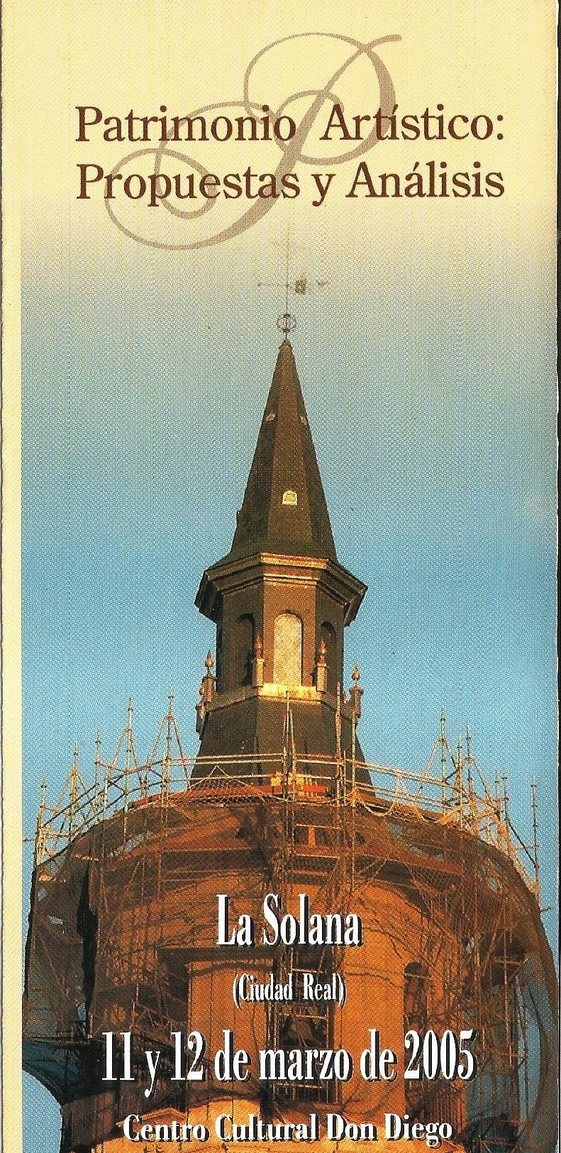 Cartel Curso sobre Patrimonio